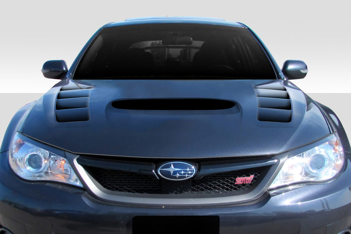 Unleash Style: 2008 - 2014 Subaru Impreza & WRX STI Duraflex VR - S One - Piece Hood