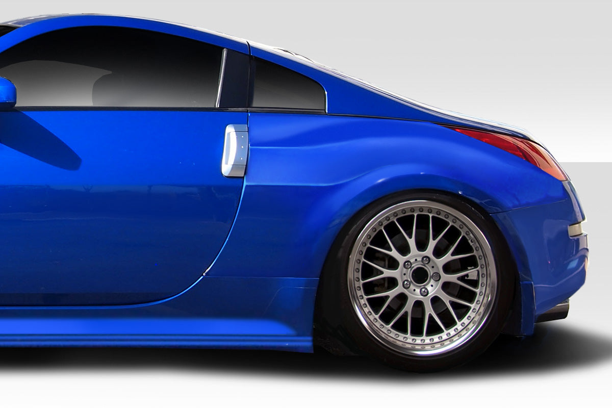 Unleash the Beast: 2003 - 2008 Nissan 350Z Z33 Duraflex Demon Fender Kit (+10mm Front, +30mm Rear) - 4 Piece