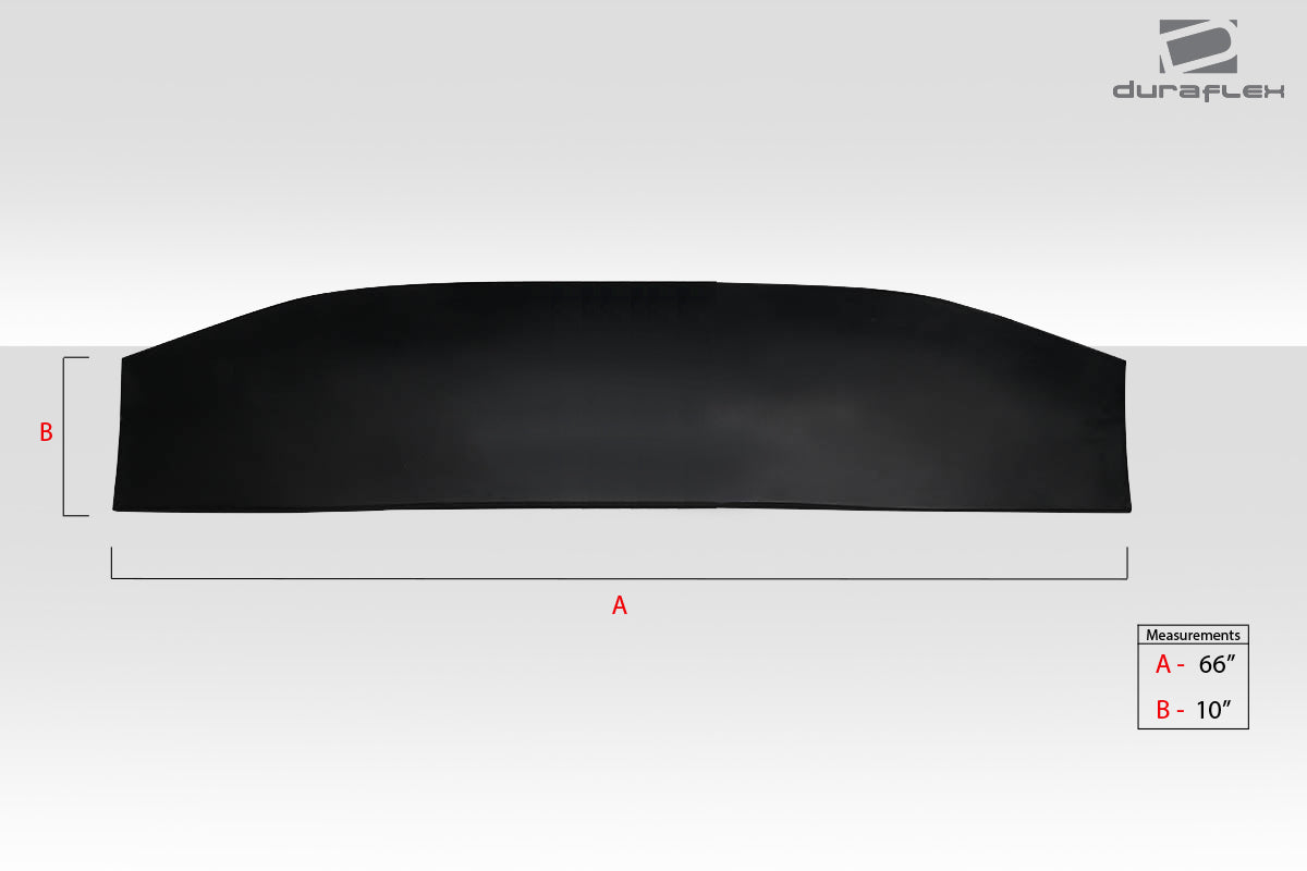 Get the Universal 66 Duraflex VRX V1 Tall Wing Complete 9 - Piece Kit Now!