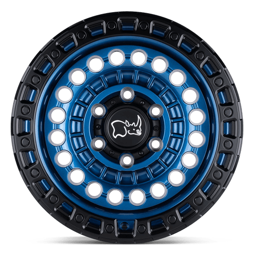 Black Rhino SENTINEL Wheels - Stunning Cobalt Blue with Black Ring, 17X8.5