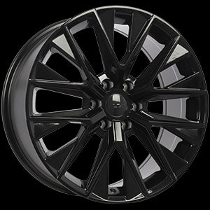 Stunning ART Replica REPLICA 375 Gloss Black Wheels - 19x8.5, 6x132 ET37 74.5