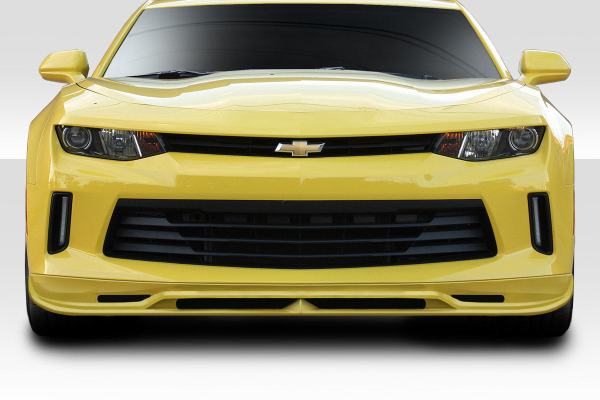 Rev Up Your 2016 - 2018 Chevrolet Camaro V6 with Duraflex Racer Front Lip Spoiler - 1 Piece (S)