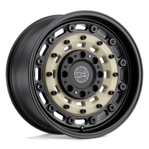 Black Rhino ARSENAL Wheels - 17X9.5 8X165.1 ET12 122.4 Sand On Black - Unleash Your Ride's Potential!