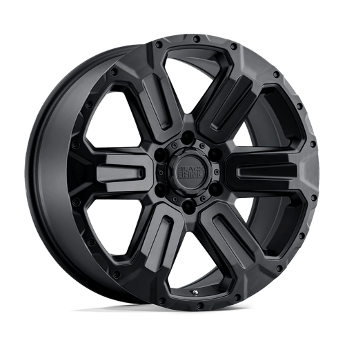 Black Rhino WANAKA 18X9 Matte Black Wheels - Unleash Your Vehicle's Potential!