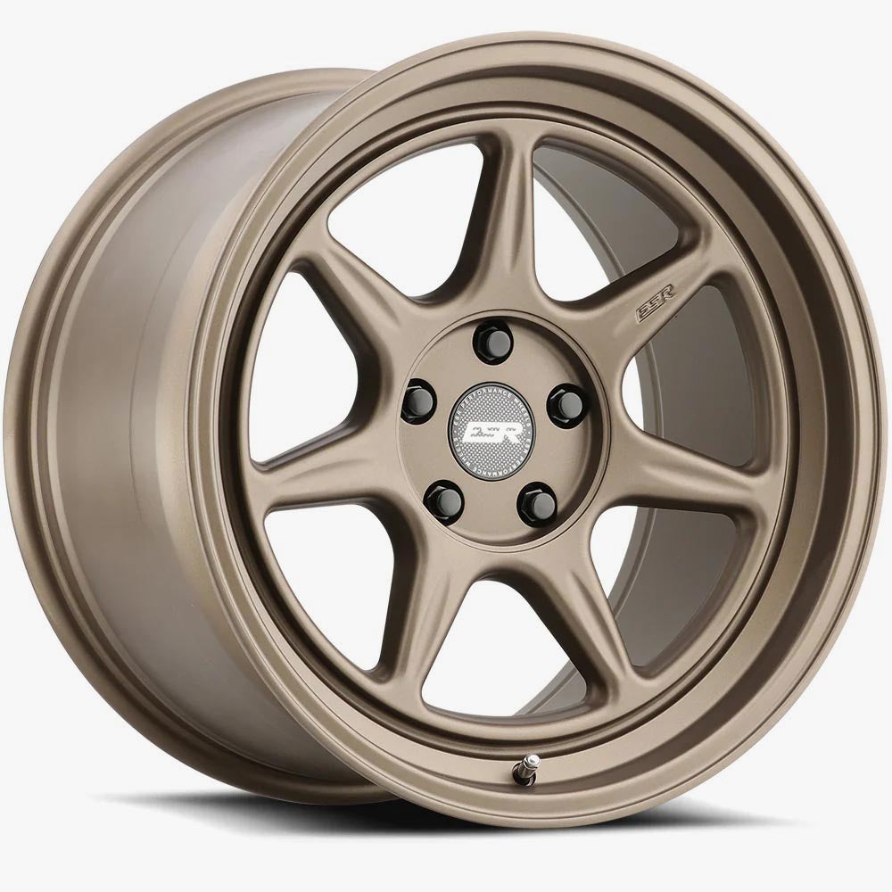 ESR CR7 18x8.5 5x120.6 (Custom Drill) ET30 Matte Bronze - Stunning Custom Wheels