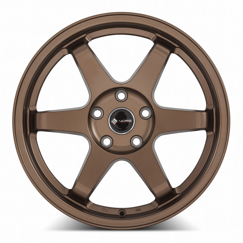Stunning Vors TR37 Bronze Wheels - 17x9, 5x114.3, ET30