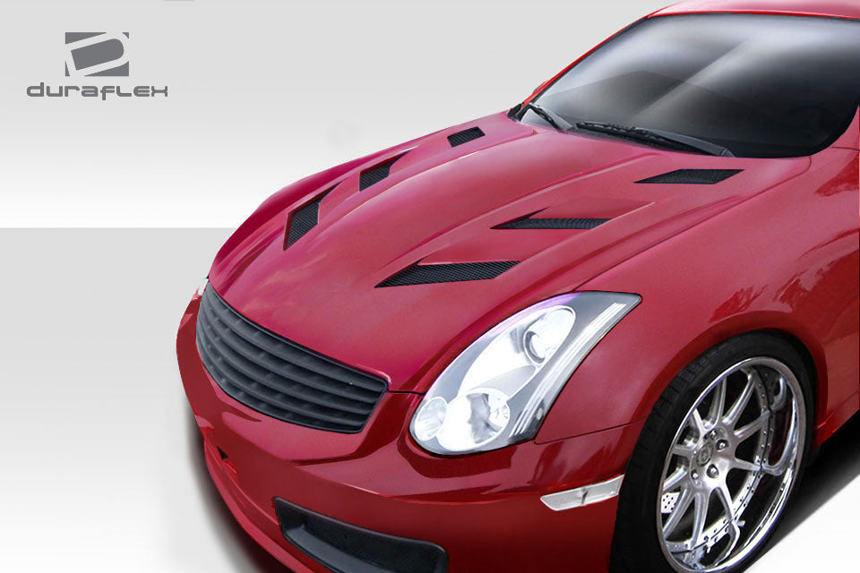 Upgrade Your 2003 - 2007 Infiniti G Coupe G35 with Duraflex AM - S One - Piece Hood