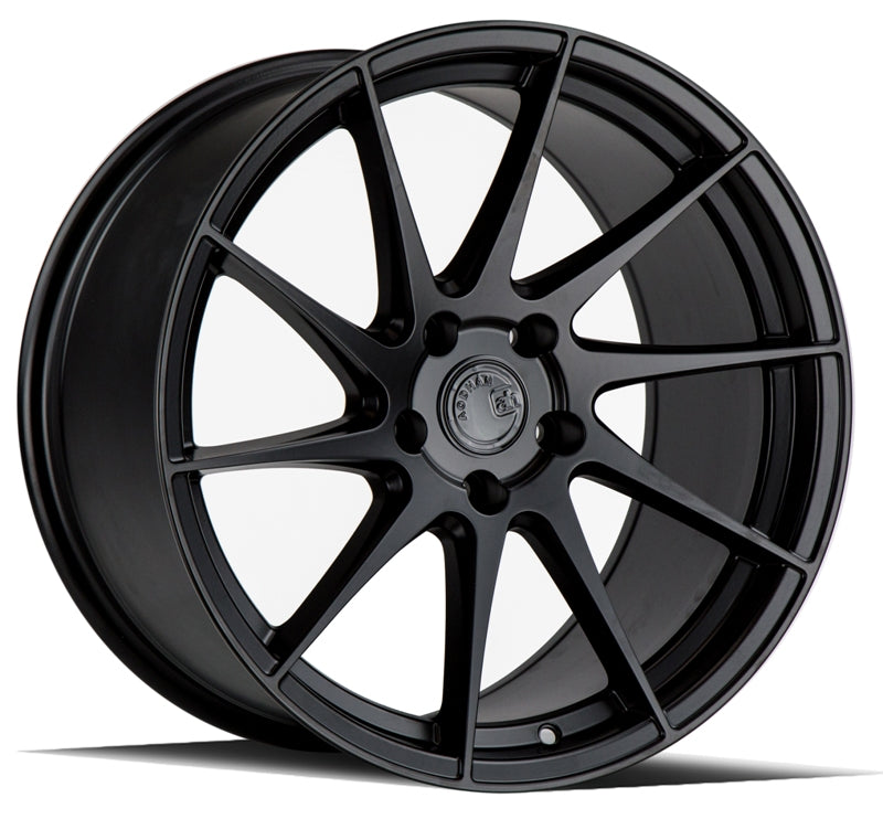 Aodhan AH09 18x8.5 5x114.3 +35 73.1 Matte Black Wheels - Driver Side! Upgrade Now!