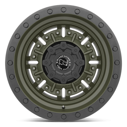 Black Rhino ABRAMS Olive Drab Green Wheels - 17X9.5 5X127 ET-18 71.5 - Grab Yours Now!