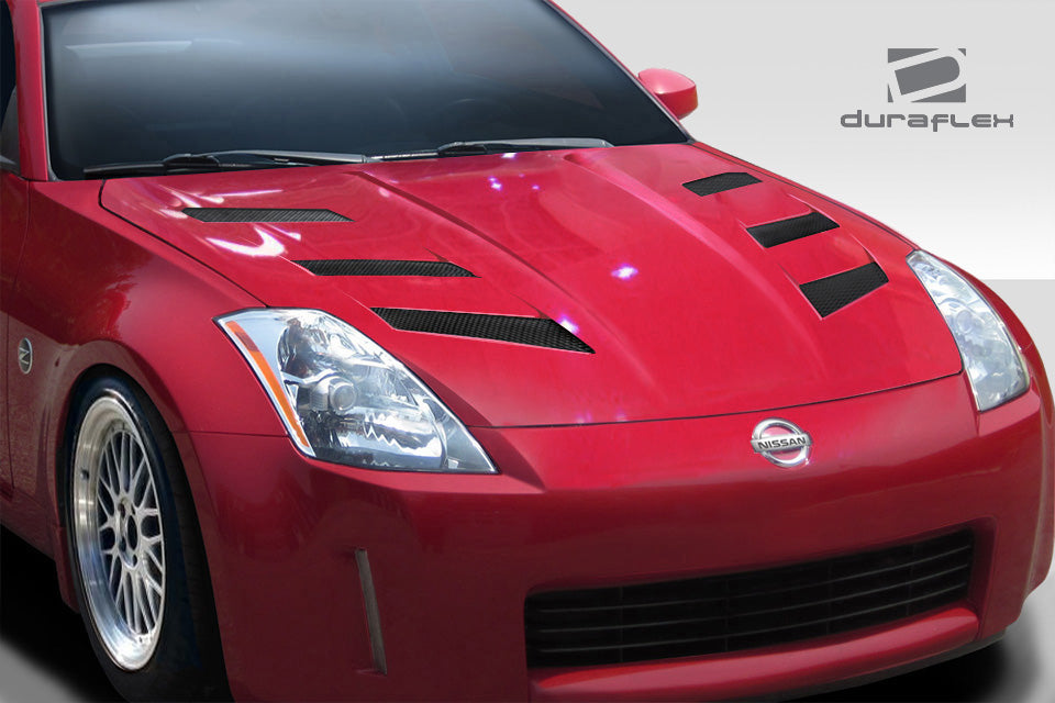 Revitalize Your 2003 - 2006 Nissan 350Z Z33 with Duraflex AM - S One - Piece Hood