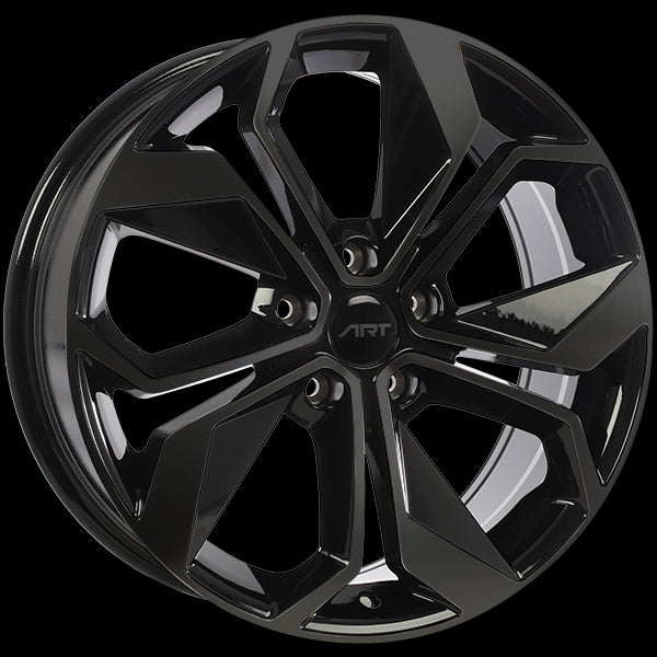 Stunning ART Replica REPLICA 309 Wheels in Gloss Black - 15x6.5 5x105 ET40 56.6
