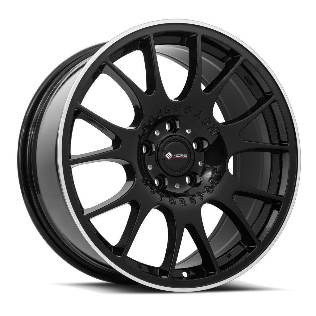 Vors TR14 Wheels - 19x8.5 5x112 Custom Drill ET35 73.1 Black with Machined Ring - Upgrade Your Ride Now!