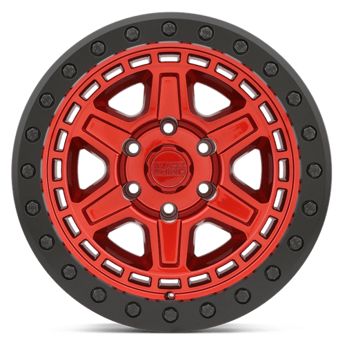 Gorgeous Black Rhino RENO 17X9 Wheels in Candy Red with Black Ring & Bolts - Get Yours Now!