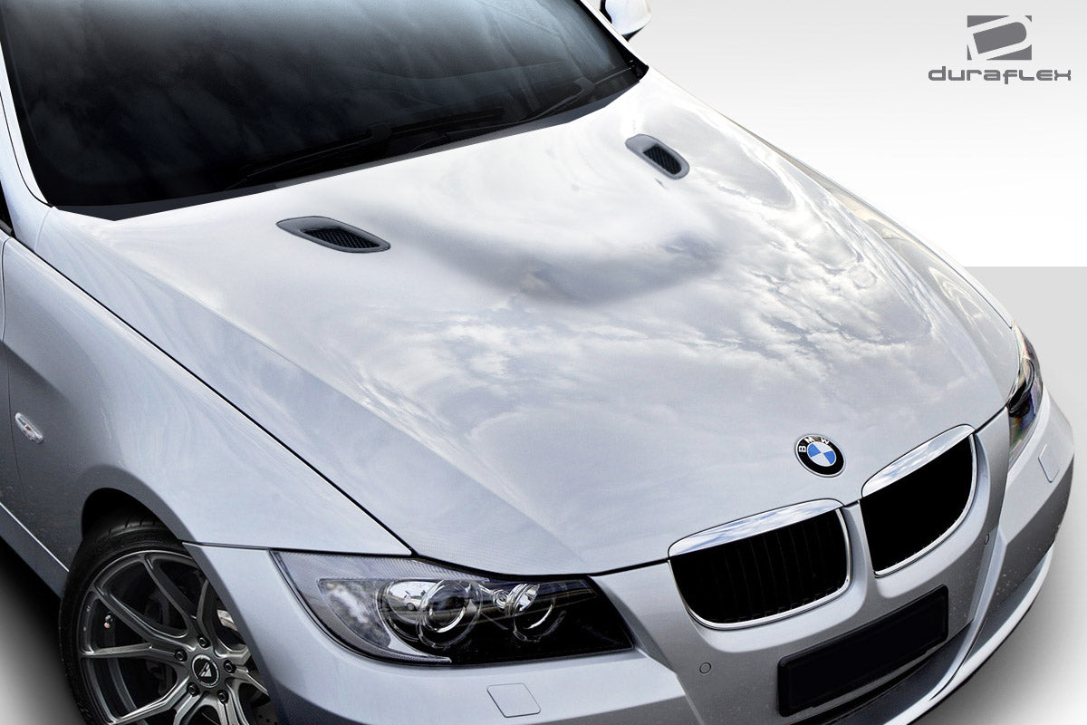 Transform Your 2006 - 2008 BMW 3 Series E90 4DR with Duraflex M3 Look One - Piece Hood