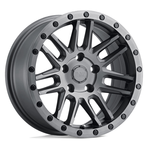 Black Rhino ARCHES 20X9.5 Wheels - Matte Brushed Gunmetal with Black Bolts, Unbeatable Style!