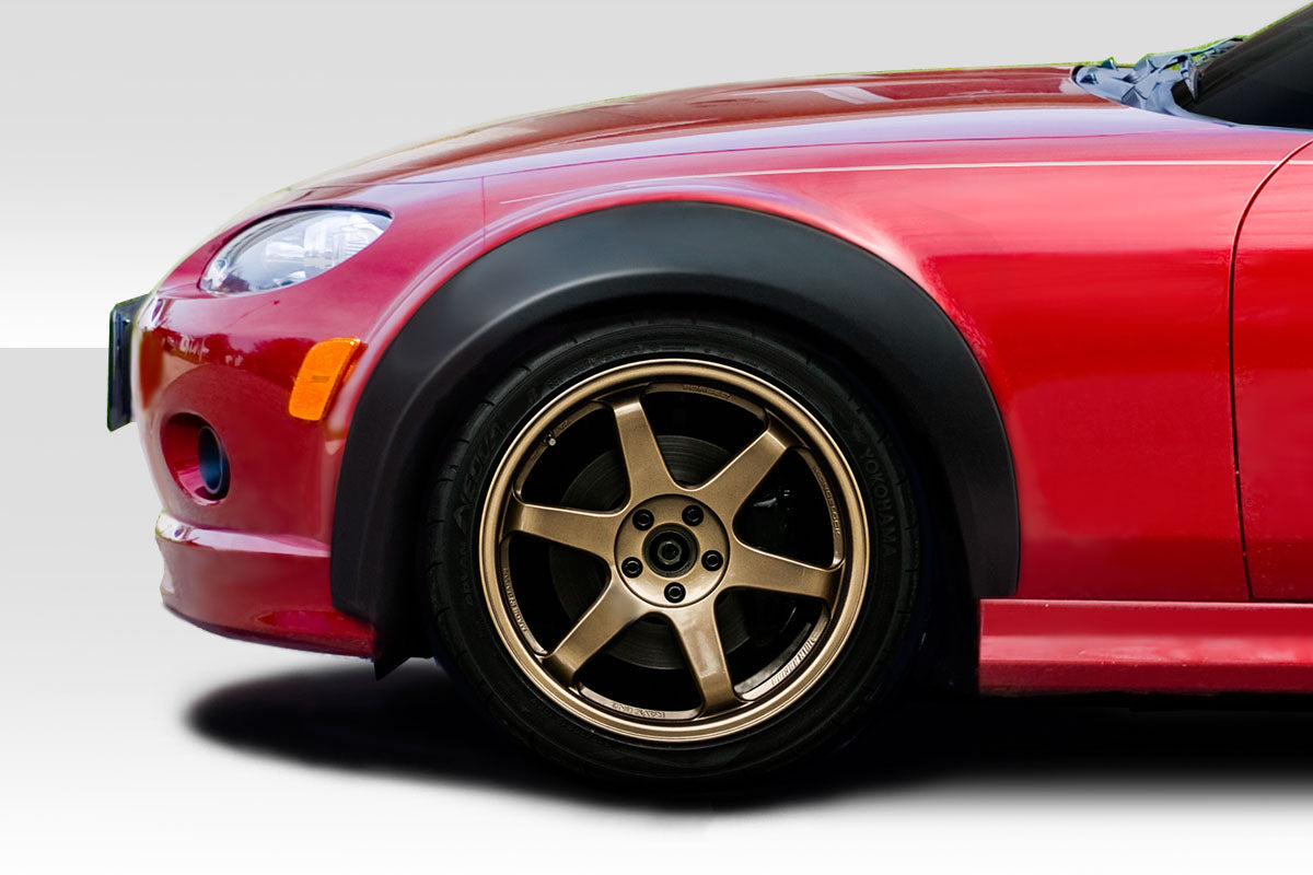 Upgrade Your 2006 - 2015 Mazda Miata with Super20 Look Duraflex 4 - Piece Fender Flare Kit!