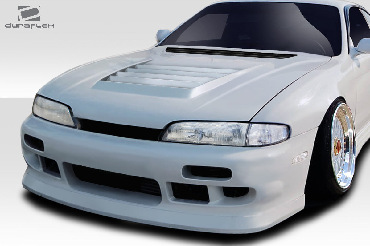 Upgrade Your 1995 - 1996 Nissan 240SX S14 with Duraflex D - Spec One - Piece Hood!