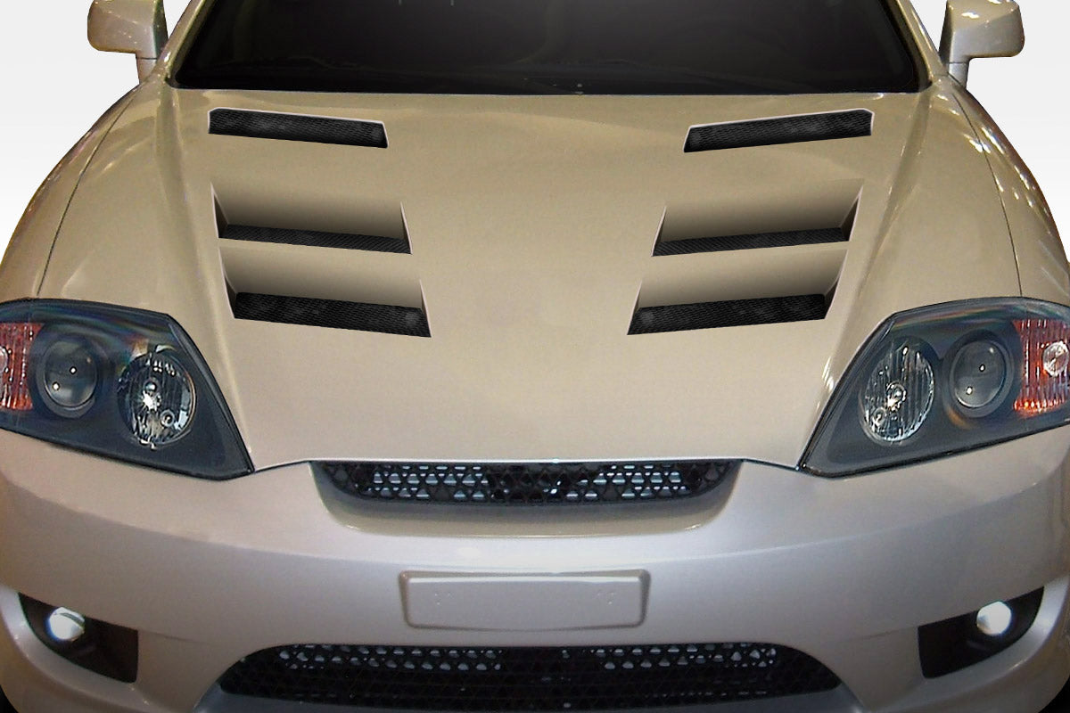 Upgrade Your 2003 - 2006 Hyundai Tiburon with Duraflex AM - S One - Piece Hood!