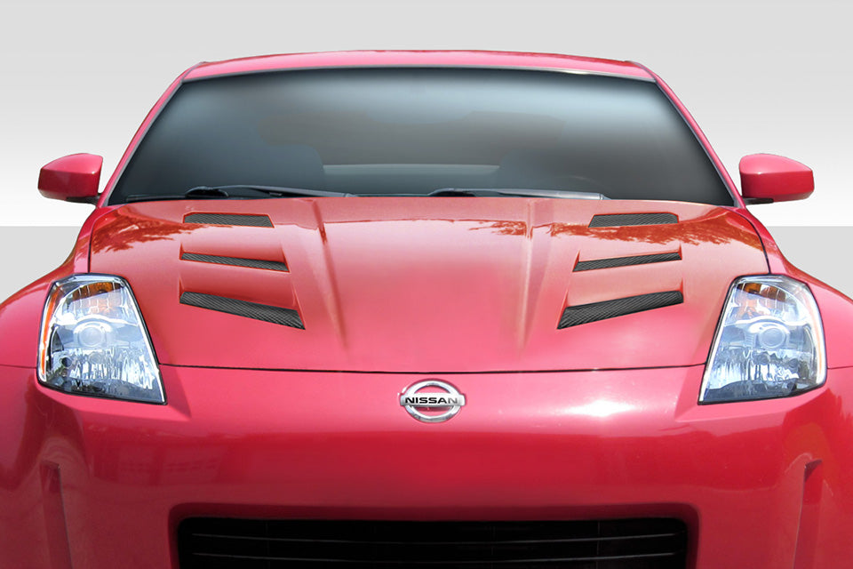 Revitalize Your 2003 - 2006 Nissan 350Z Z33 with Duraflex AM - S One - Piece Hood