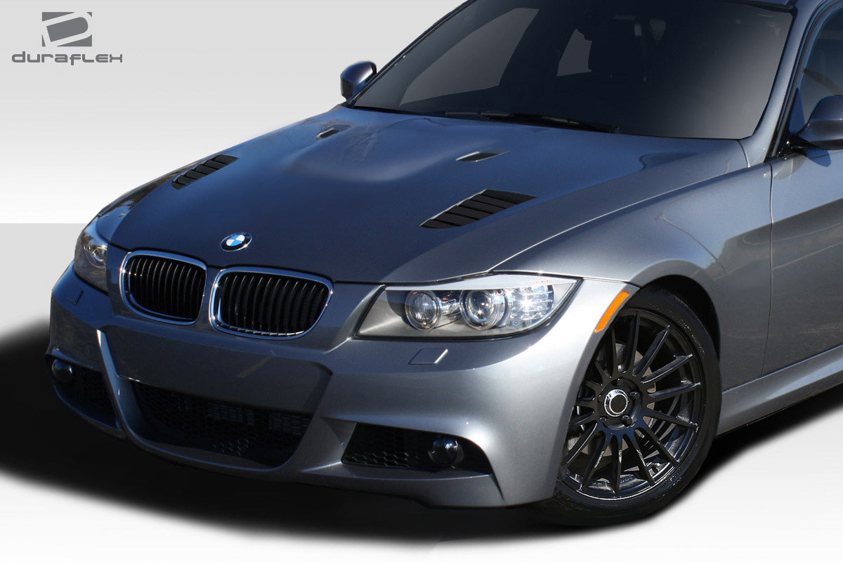 Upgrade Your 2009 - 2011 BMW 3 Series E90 4DR with Duraflex AF1 One - Piece Hood!