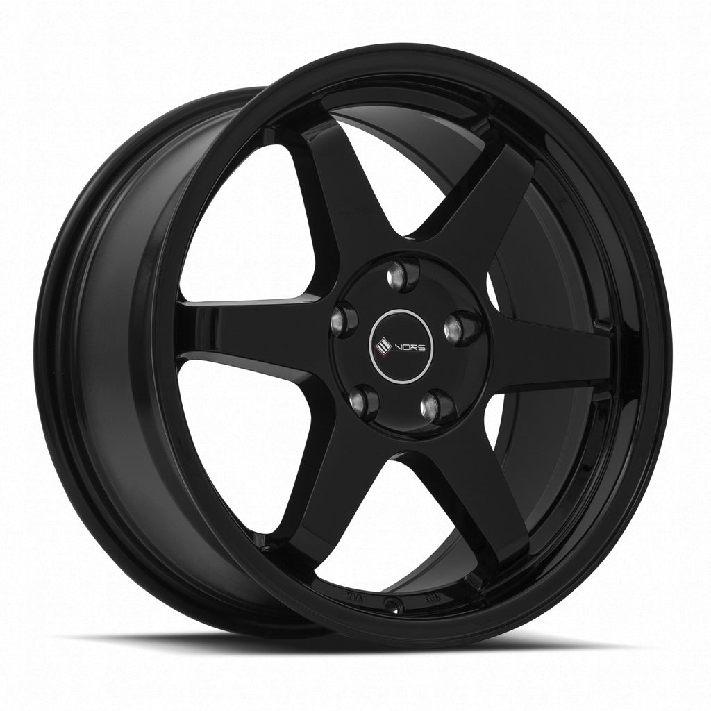 Vors TR37 Gloss Black Wheels - 17x8, 5x112 (Custom Drill), ET35, 73.1 - A Stunning Upgrade!