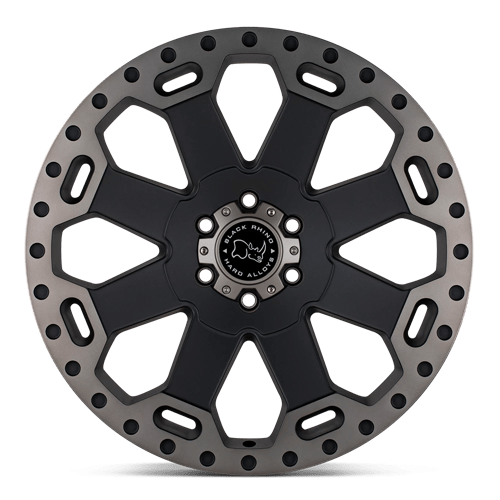 Black Rhino WARLORD 18X9 Matte Black Wheels - Aggressive Style for Your Ride