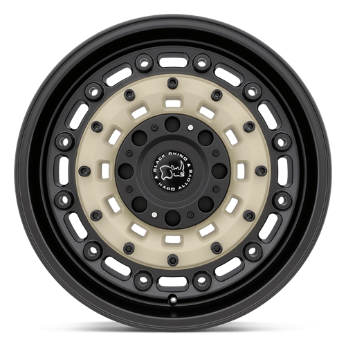 Black Rhino ARSENAL Wheels - 17X9.5 8X165.1 ET12 122.4 Sand On Black - Unleash Your Ride's Potential!
