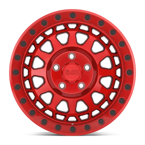 Gorgeous Black Rhino PRIMM Wheels - 17X9 Candy Red with Black Bolts