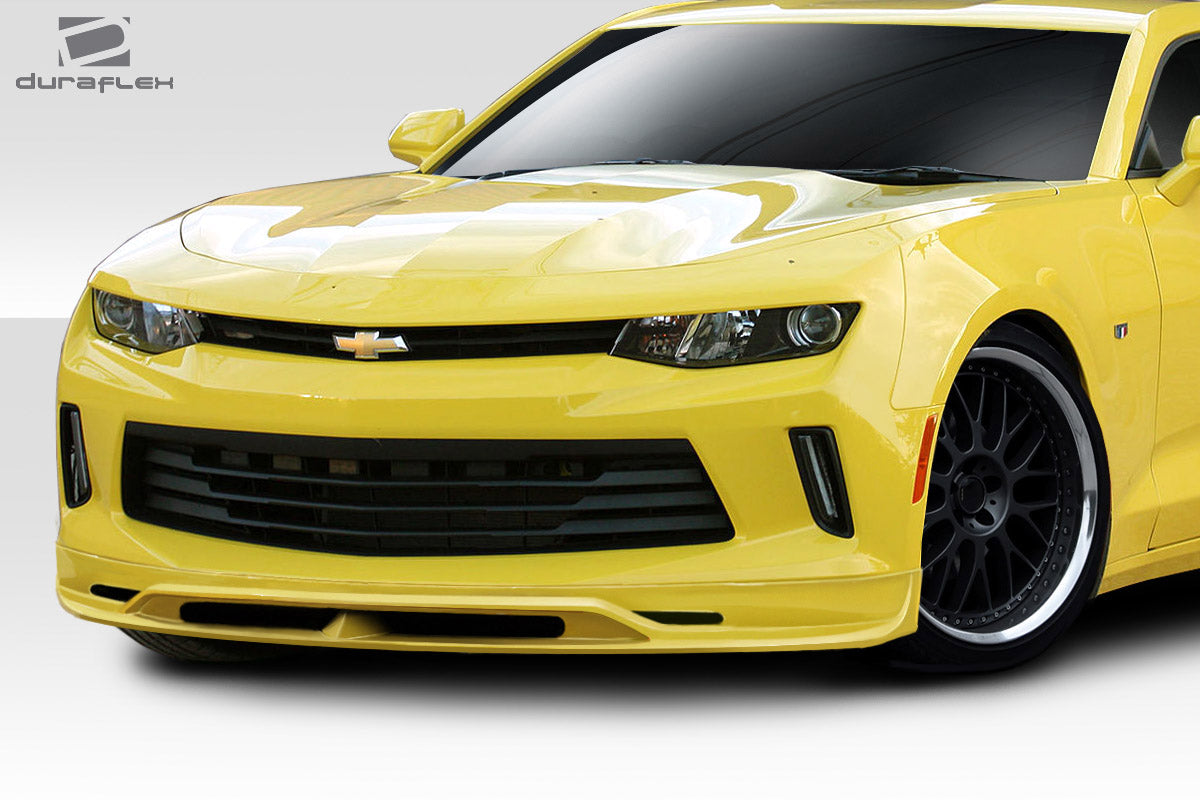 Rev Up Your 2016 - 2018 Chevrolet Camaro V6 with Duraflex Racer Front Lip Spoiler - 1 Piece (S)
