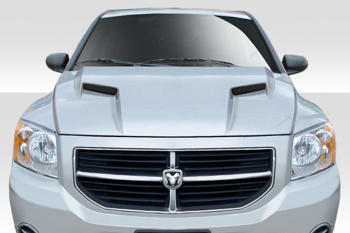 Revamp Your 2007 - 2012 Dodge Caliber with Duraflex Challenger One - Piece Hood!