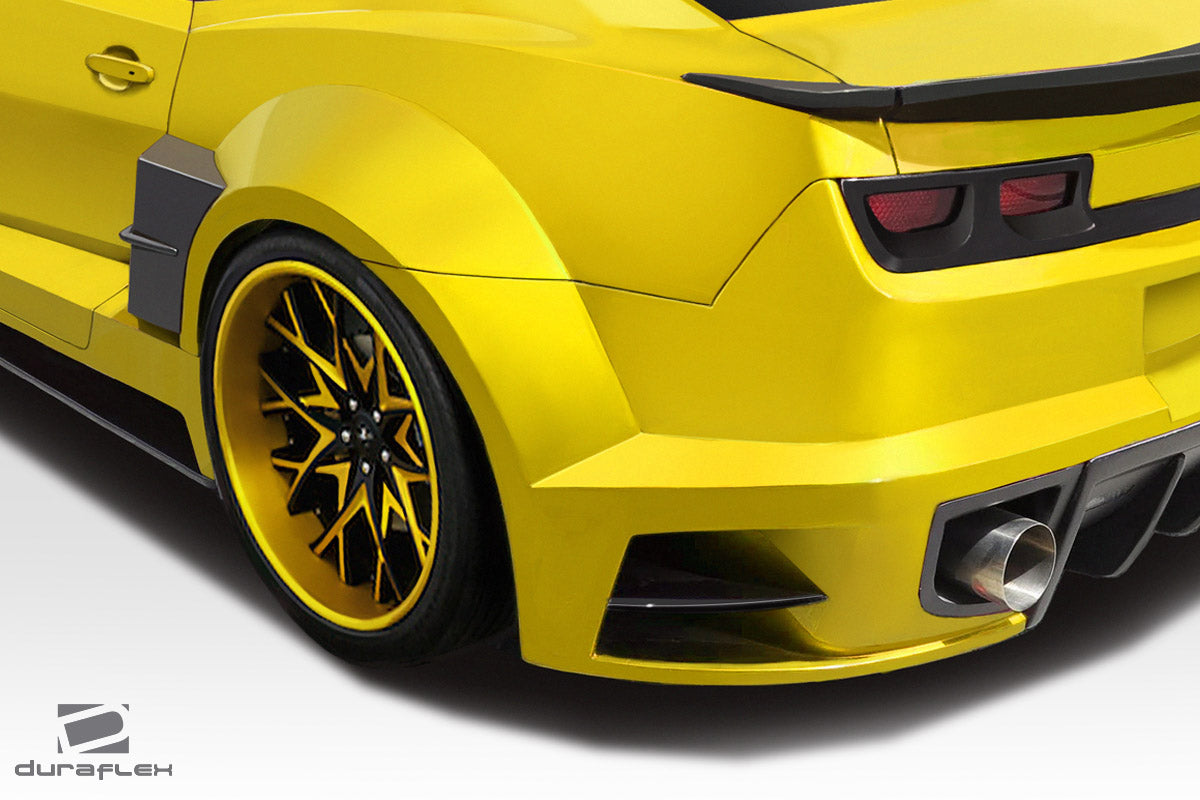 Revamp Your 2010 - 2013 Chevrolet Camaro with Duraflex CCG Wide Body Rear Fender Flares - 2 Piece Set