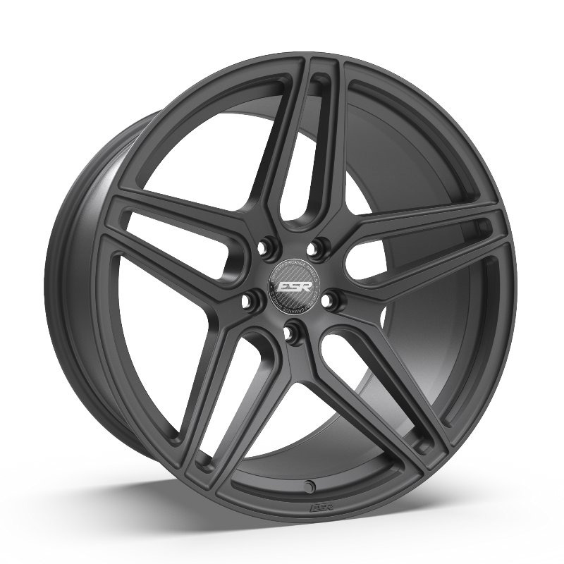 ESR RF15 18x10.5 5x114.3 ET22 Matte Graphite - Stunning Wheels for Your Ride