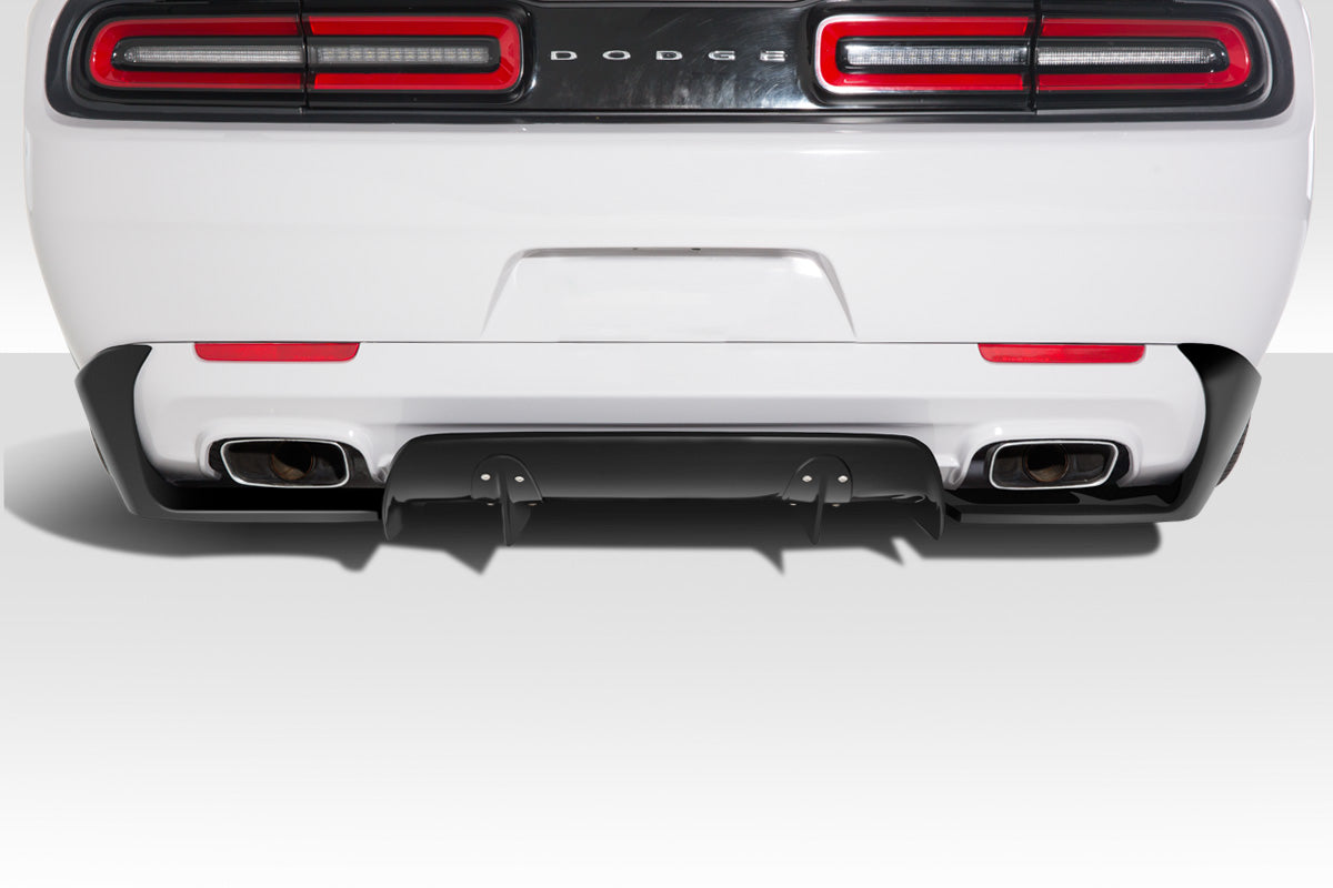 Unleash the Power! 2015 - 2023 Dodge Challenger Duraflex Circuit 3 - Piece Rear Diffuser