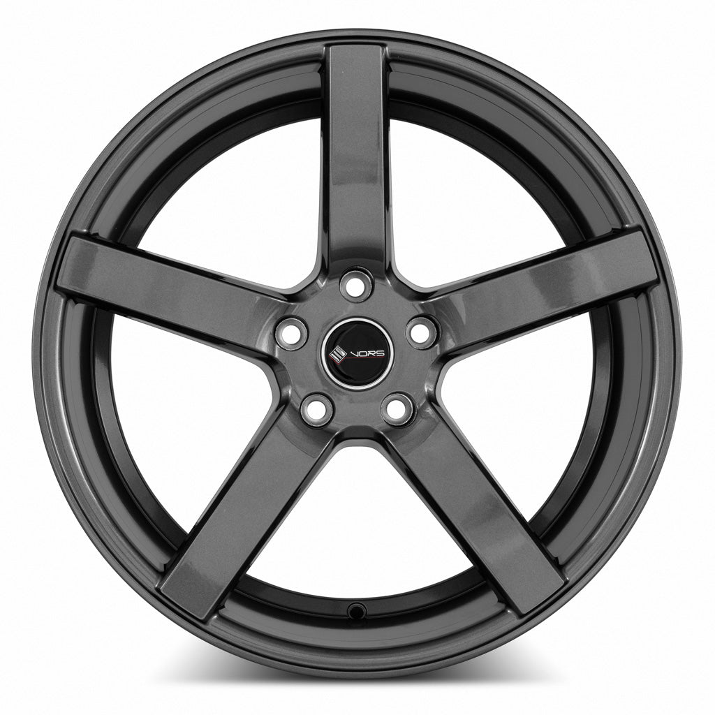 Vors TR5 All Gun Metal Graphite Wheels - 20x8.5, 5x120 (Custom Drill), ET35 73.1 - Must-Have!